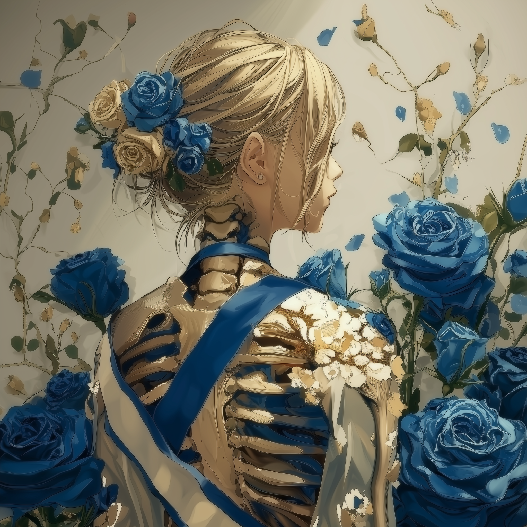 The Girl Spine, œuvre Medsan