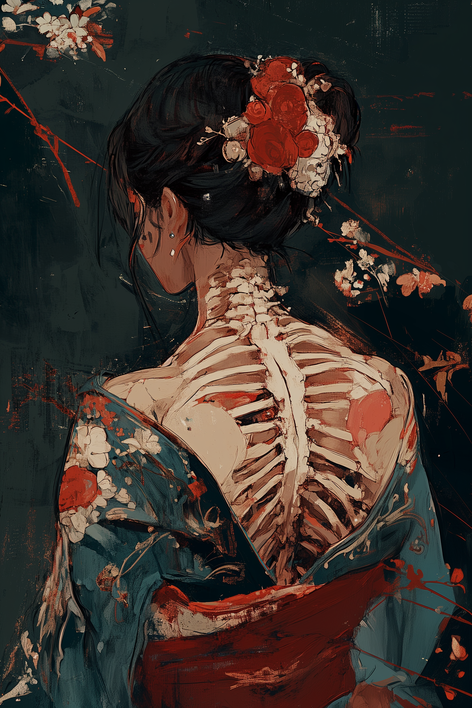 Ayame's Spine, œuvre Medsan